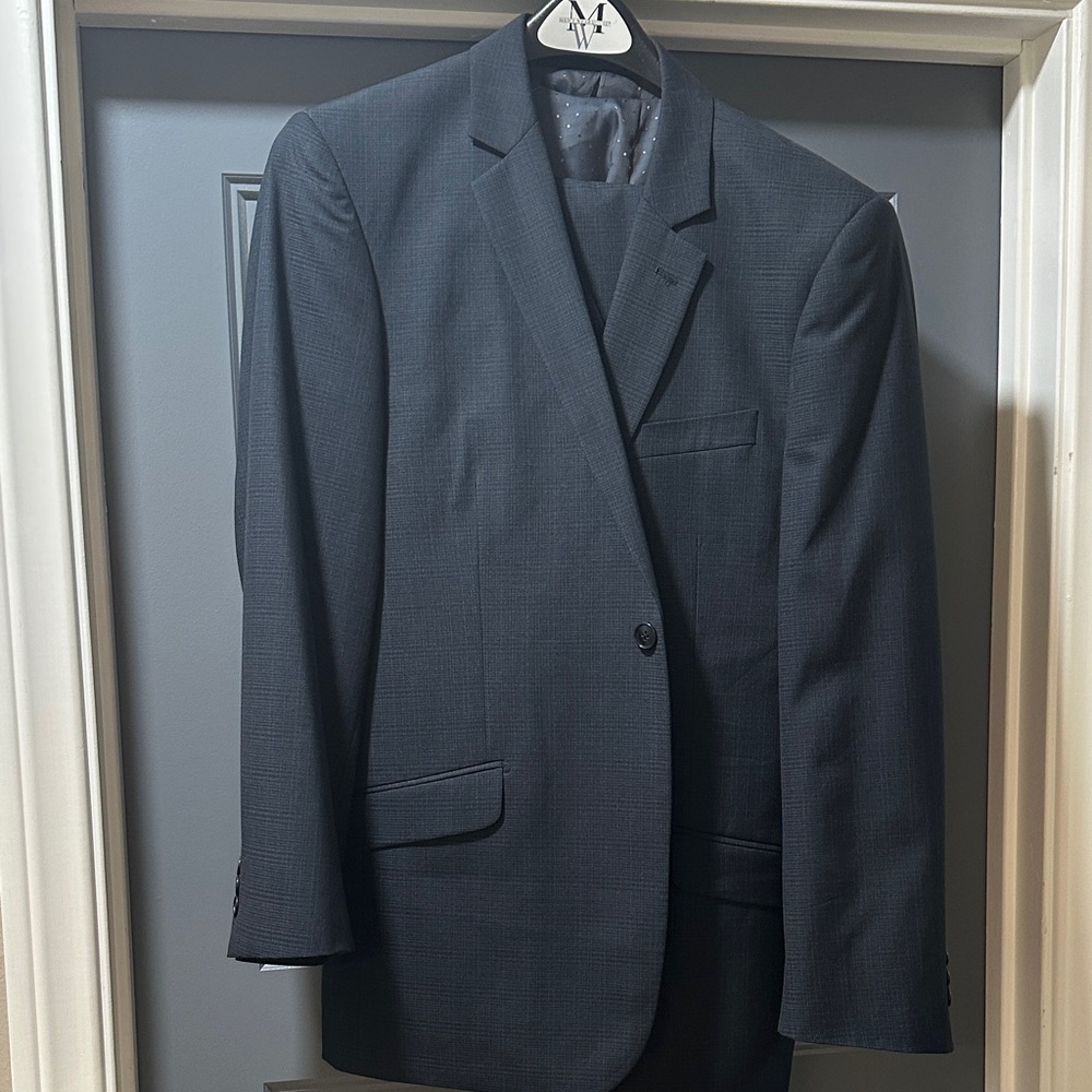 English Laundry Dark Navy Suit Jacket